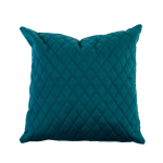 Quilted Velvet Spruce Scatter Cover