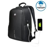 EVO Chicago Anti-Theft 13-15.6 Inch Backpack – Black