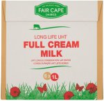 Long Life Uht Full Cream Milk Plain Flavour