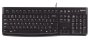 Logitech K120 Wired USB Keyboard Full-size Layout Spill-resistant Quiet Typing – New