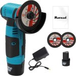 Jiageng JG20375060 Handheld Angle Cordless Angle Grinder 12V 4500MAH Battery
