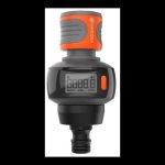 Gardena Aquacount Water Meter Flow Rate Monitor Battery Included Uv & Frost Proof