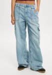Cotton On Relaxed Cargo Jean - Sunfaded Blue