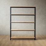 Tankwa Bookshelf Pale Wheat Oak Veneer