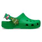 Classic Holiday Icons Lights B Clog Toddlers Age 1-5 - Grass Green C10