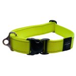 Rogz Utility Reflective Classic Collar - Landing Strip XX Large Dayglo Yellow