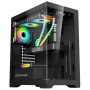 Armaggeddon Aquaron Pro Atx Gaming Case - Black