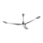 Radiant JX12 Satin Chrome 56 Ceiling Fan