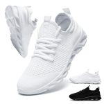 Yrltyo Running Shoes For Women Walking Tennis Sneakers Non Slip Gym Workout Athletic Lightweight Comfortable Fashion Sport Mesh