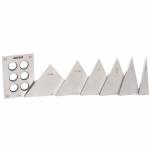Angle Gauge Block Set 7 PC Triangle 15 90 Deg AC571 007 01