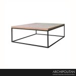 DNA03 32 Rectangular Coffee Table With Oak Top