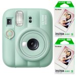Fuji Instax MINI 13 Lagoon Green Combo 1 Cam + 2 Film