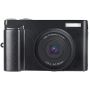 16X A1 Digital Camera- Black 4K Ultra HD