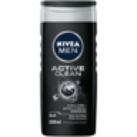 Nivea Active Clean 3-IN-1 Shower Gel 250ML