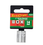 Tork Craft Socket 14MM 1 4" Crv 12PT