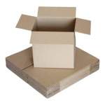 Smte Stock 4 Single Wall Shipping Box 300 X 230 X 300MM 1 Pack With Keychain