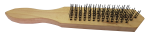 Wire Brush Mild Steel Wooden Handle
