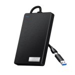 Hard Drive External Case 2.5 Inch Sata III-2-IN-1 USB3.0 & Usb-c Connectors