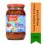 Andhra Avakaya Mango Pickle Aam Ka Achar 400G - Traditional Spicy Andhra Style Pickle For Rice Paratha & Meals South Africa Indi
