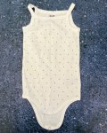 Cotton On White Polka Dot Baby Grow 18 24M