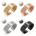 22MM 18MM 20MM Watch Band Strap For Samsung Galaxy 3 Watch 42 46MM Gear S3 Active 2 Classic Quick Release Stainless Steel Metal