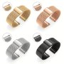 22MM 18MM 20MM Watch Band Strap For Samsung Galaxy 3 Watch 42 46MM Gear S3 Active 2 Classic Quick Release Stainless Steel Metal Strap