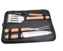 4 Piece Stainless Steel Braai Utensil Set