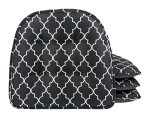 Non-slip Chair Cushions Assembled In Usa U-shaped Skid-proof Seat Pads For Dining Room Kitchen Office 15"X16