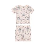 Whimsical Printed Shorty Pajamas