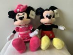 Mickey And Minnie Plush Toy