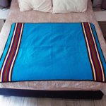 Mini Umbhalo - Msoziswa Turquoise - 110 X 130 Cm