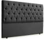 Bell A Deep Buttoned Velvet Headboard Queen Bed Frame Furniture Accessories Foam