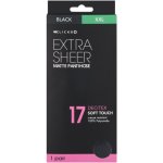 Clicks Extra Sheer Pantihose Black XXL