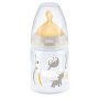 Nuk Fc+tc Bot Ltx Teat- 0-6 Mths - 150ML Safari