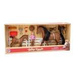 1 9 Valley Ranch Horse Family Set With Figure