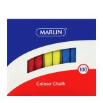 Marlin Colour Chalk 100'S Pack Of 10