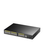 Cudy 24 Port Fast Ethernet Poe 290W 2 Gigabit 1SFP Switch FS1026PS1