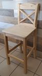 Bali Bar Chair – Raw