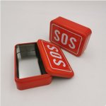 Outdoor Activities Equipment Box Wilderness Survival Multifunctional Tool Organizer Outdoor Gadgets Small Iron Storage Box