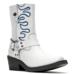 Women’s Korsen 8-IN White Motorcycle Harness Boots
