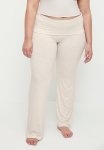 Cotton On Plus Sleep Recovery Roll Waist Pant - Cream Marle
