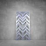 Wall Art D136 - 2900 X 1400 X 20 Indoor Matt Black Warm White