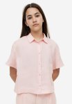 Linen Shirt - Light Pink