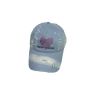 Korean-style Embroidered Baseball Cap For Women
