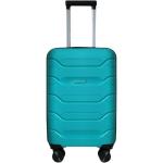 Polyprop Trolley Case 55CM Aqua