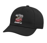 Funny Butcher Slaughter Meat Cutter Design Meat Lover Bbq Adjustable Printed Baseball Hat Black