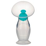 Manual Silicone Breast Pump With Feeding Bottle