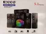 Ecco 5.1CH Home Theatre Speaker System MP3/USB/SD/FM/LED - MV88K3