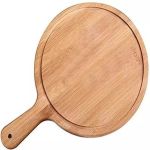 Round Wooden Pizza Cutting/serving Board - 32CM