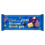 Cadbury Dream Wholenut Chocolate Bar 150G